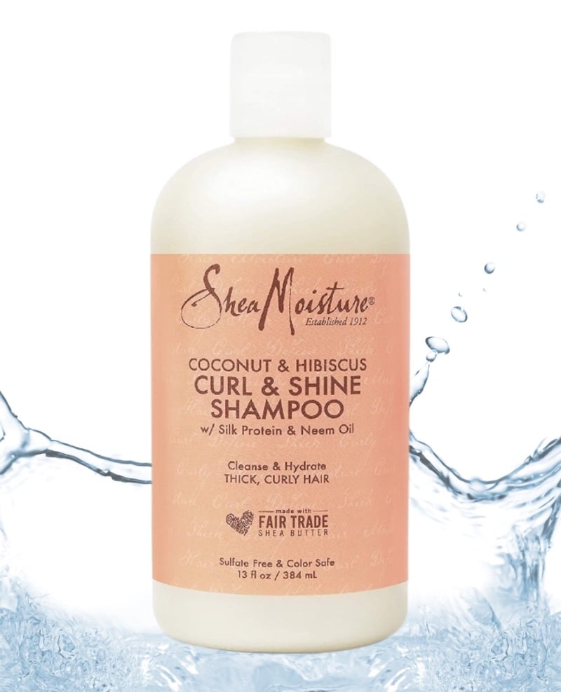 SheaMoisture Coconut and Hibiscus Curl and Shine Shampoo