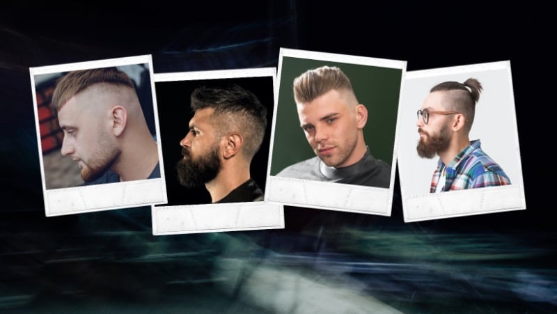 high fade haircut men