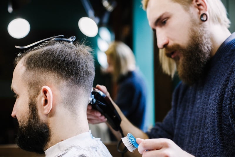 skin fade thin hair men