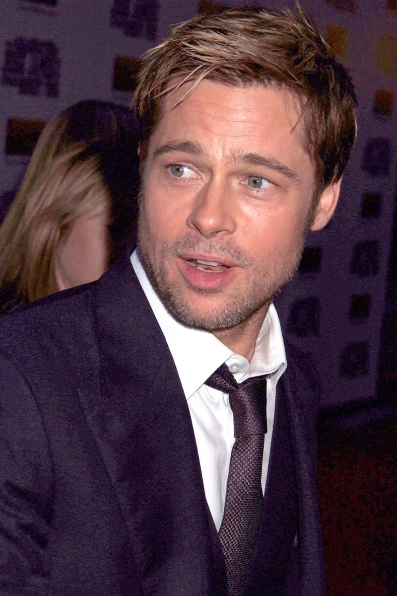 Brad Pitt short hair 2007
