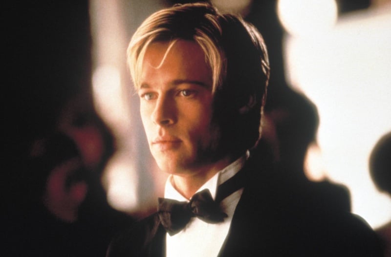 Brad Pitt Meet Joe Black curtain hair