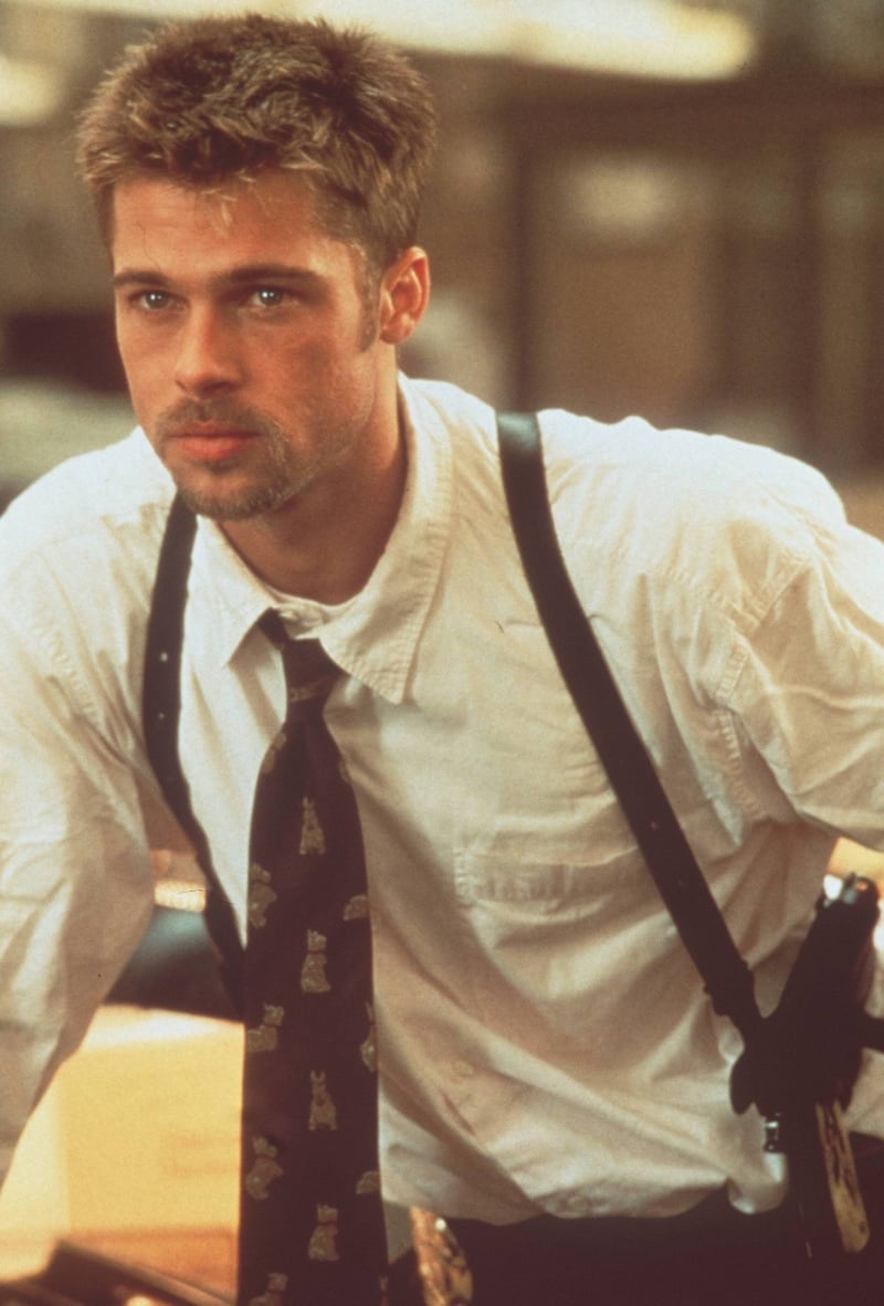 Brad Pitt Seven hair