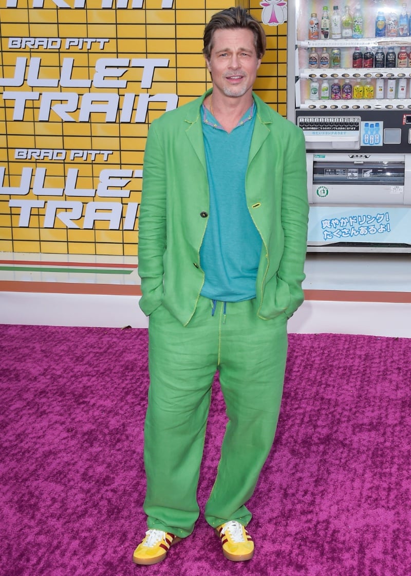 Brad Pitt Bullet Train premiere 2022