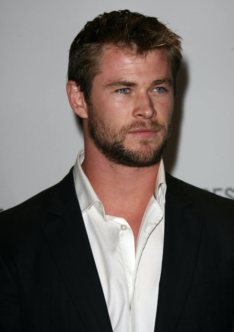 Chris Hemsworth crew cut