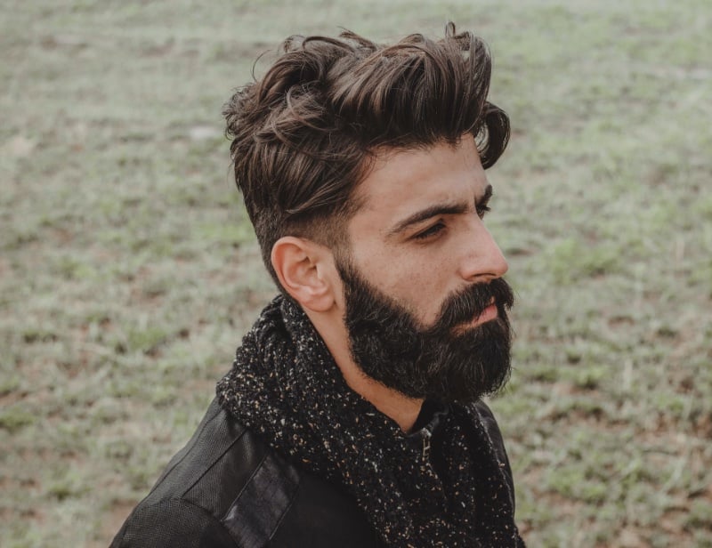 natural hair color men brown