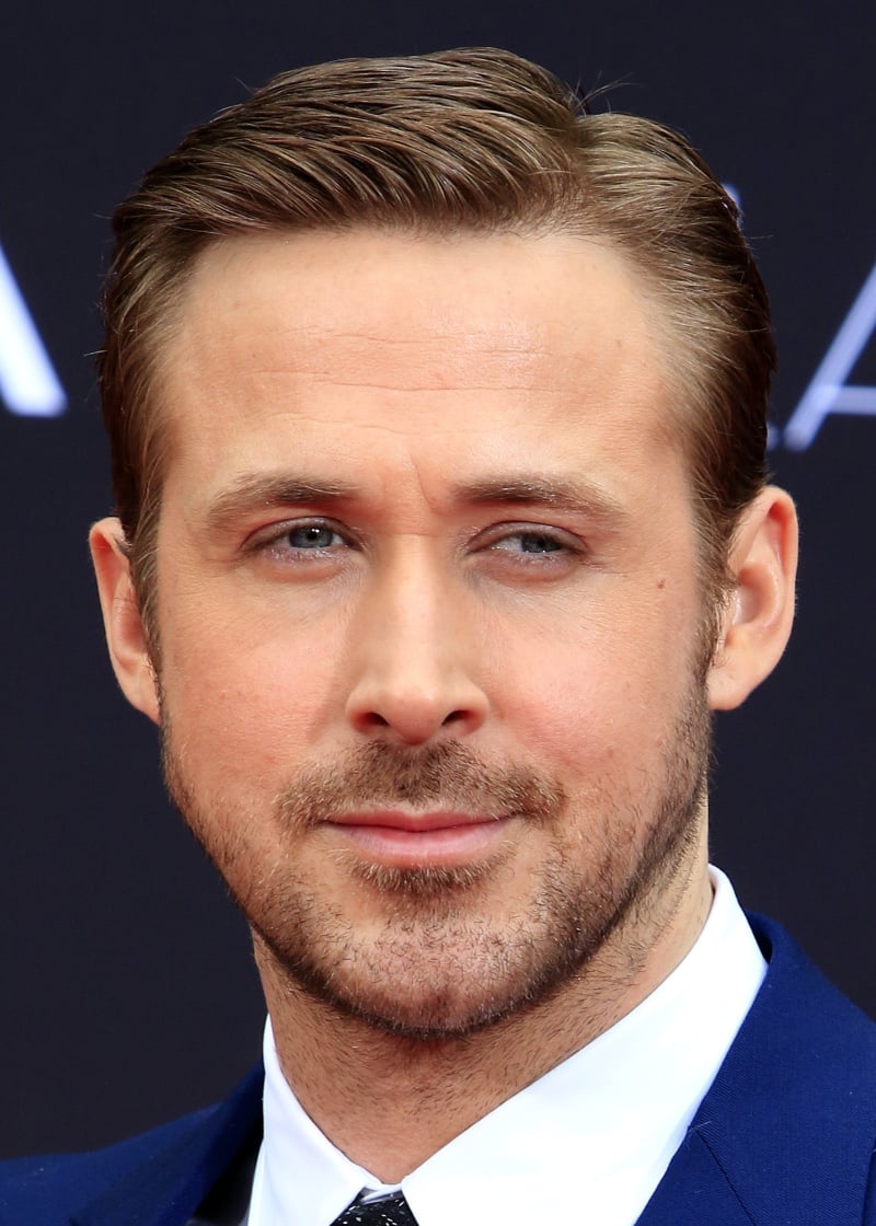 Ryan Gosling Ivy League haircut