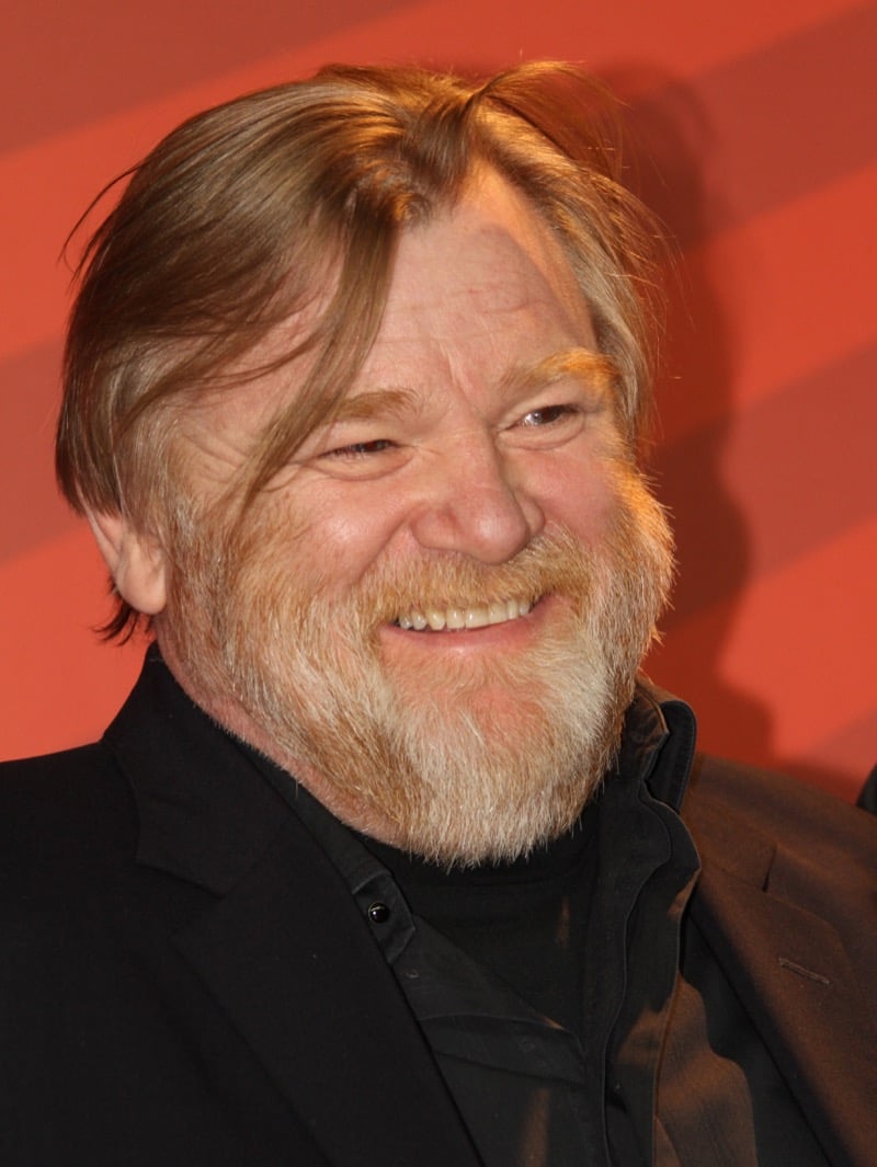 red hair and beard men Brendan Gleeson
