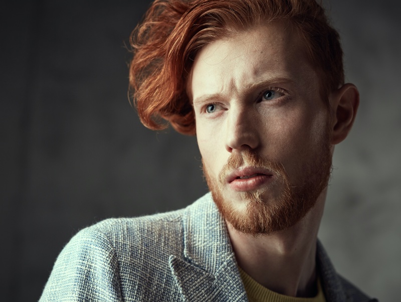 red hair men