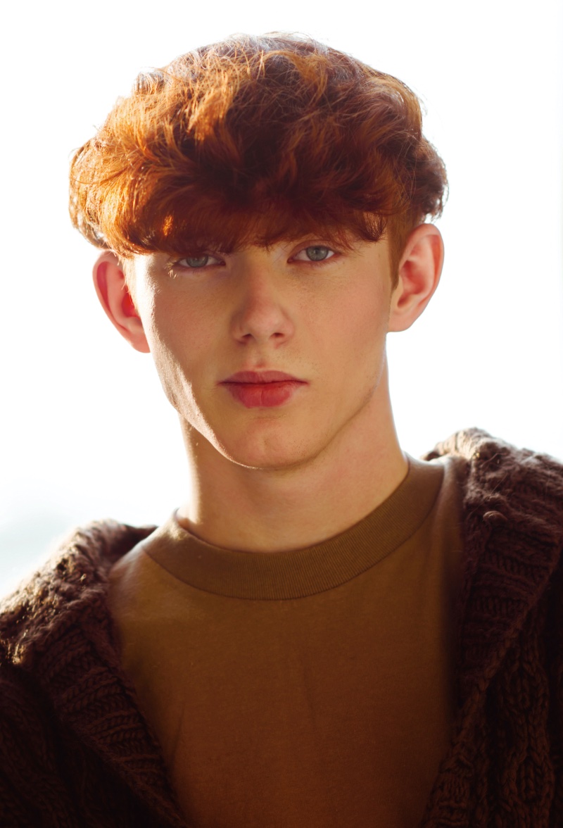 red hair men fall