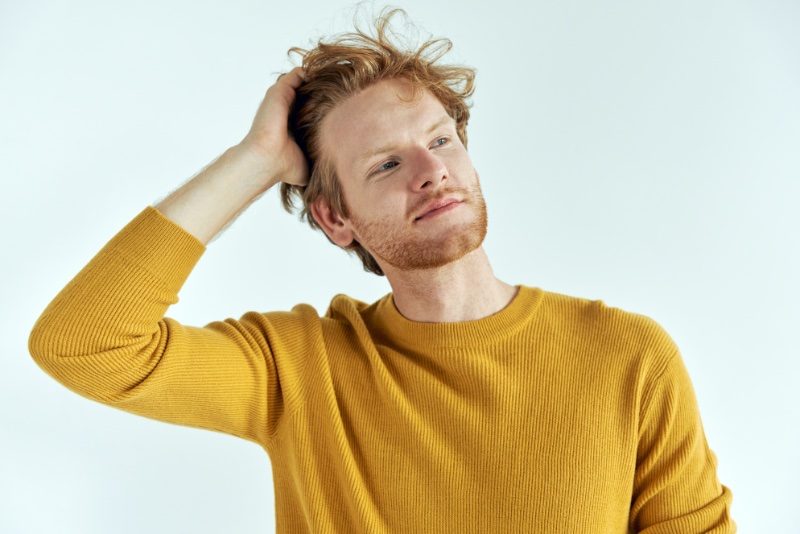 red hair roots men