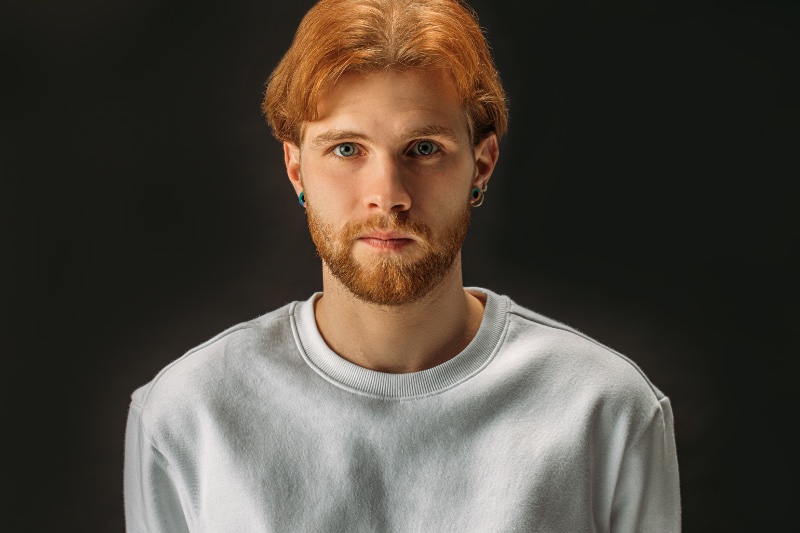 red hair men