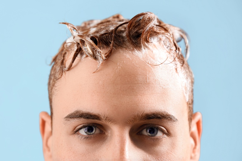 red hair shampoo men