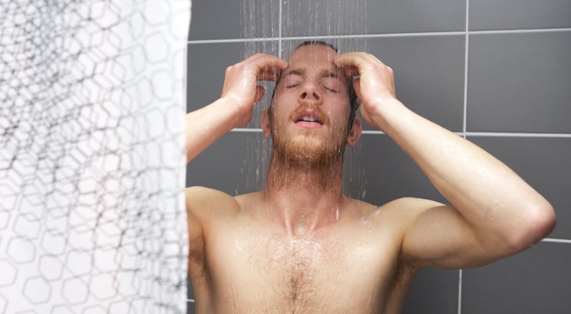 red hair care men