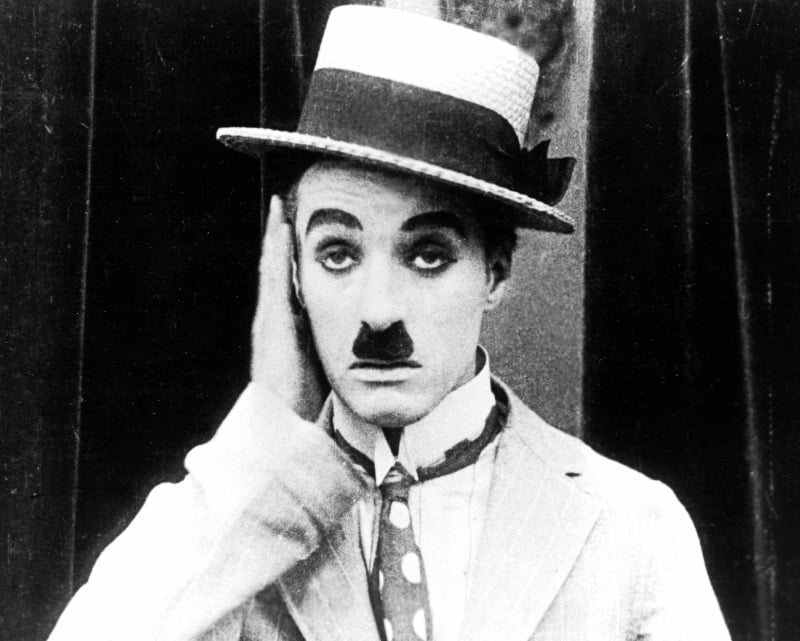 toothbrush mustache Charlie Chaplin