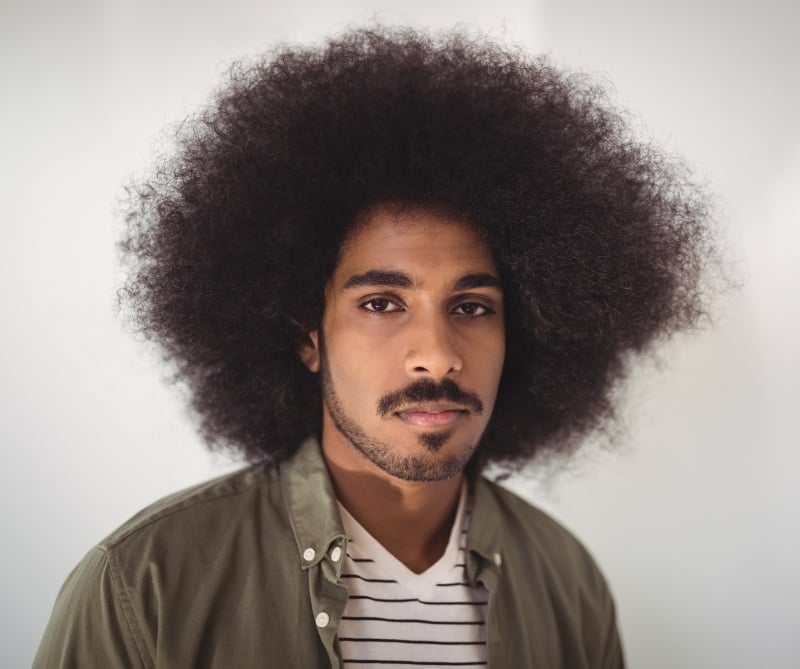 full afro men