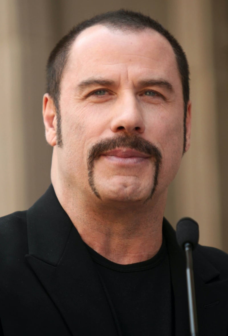 horseshoe mustache John Travolta
