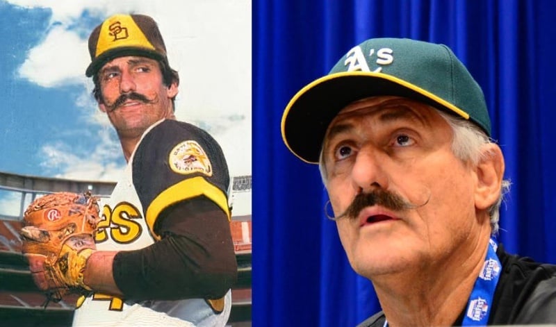 handlebar mustache Rollie Fingers