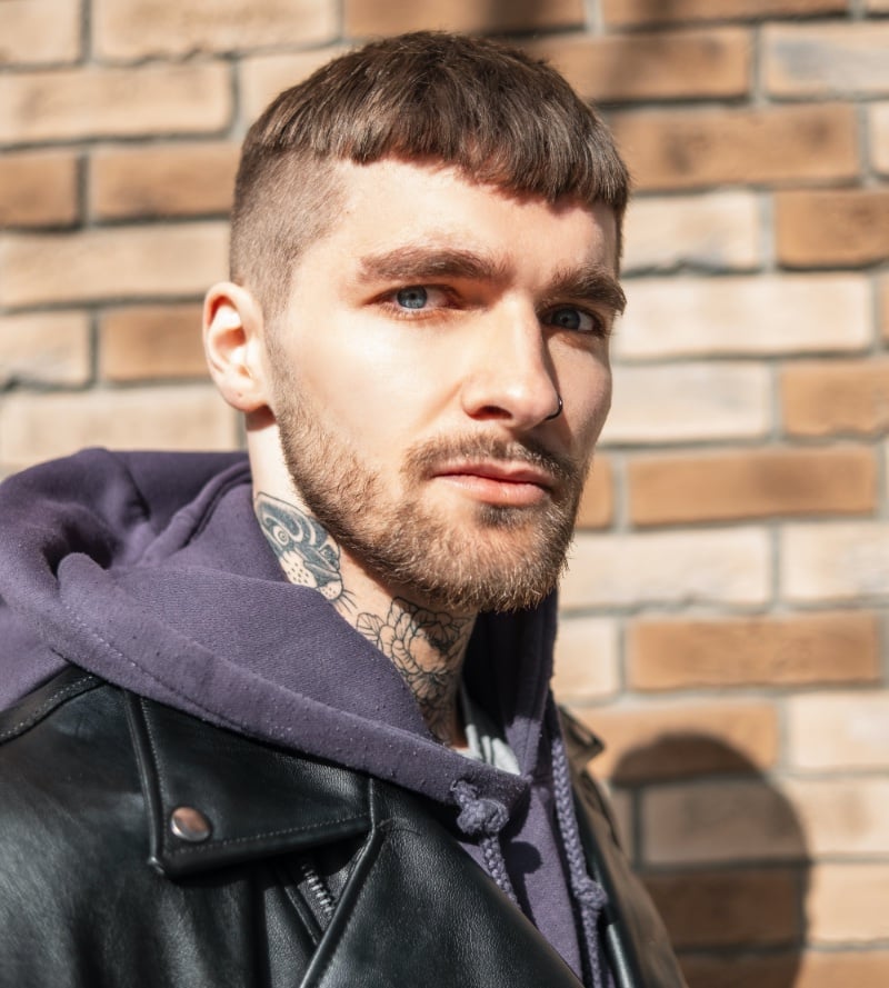 bowl cut undercut