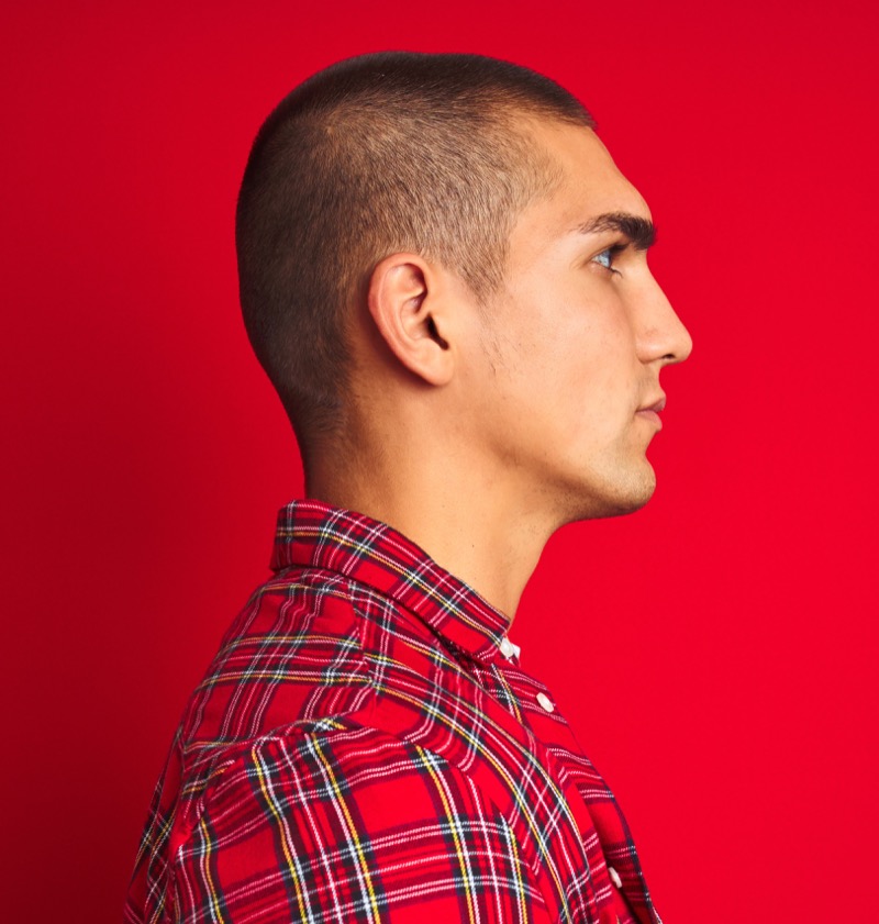 buzz cut fade haircut