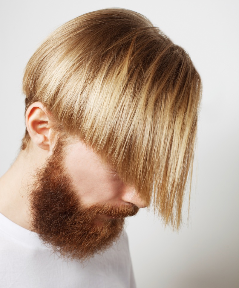 long fringe hairstyle men