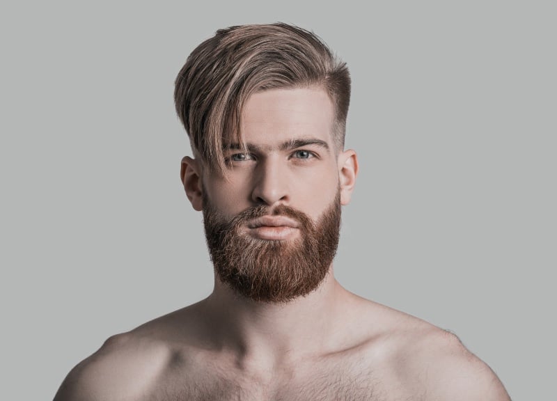 modern comb over hairstyle men