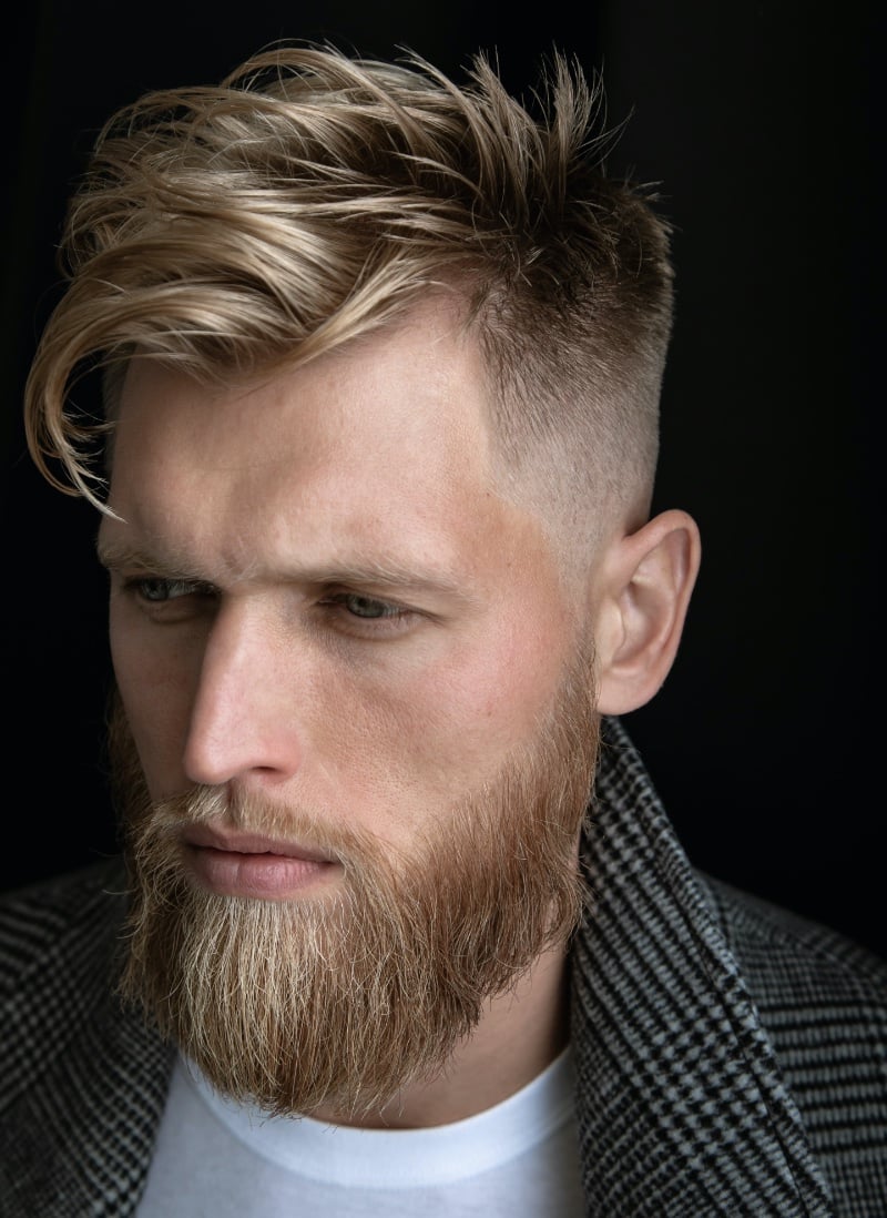 windswept mid fade
