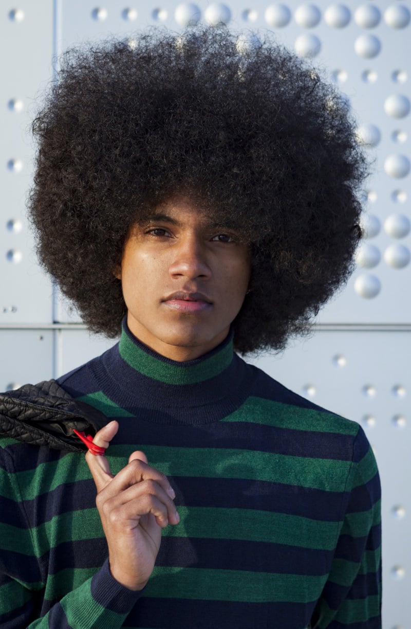 afro men