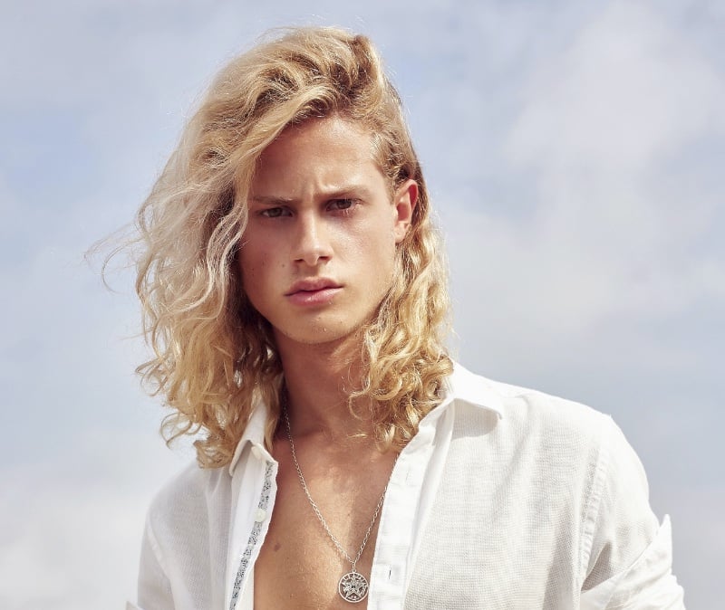 beach waves men