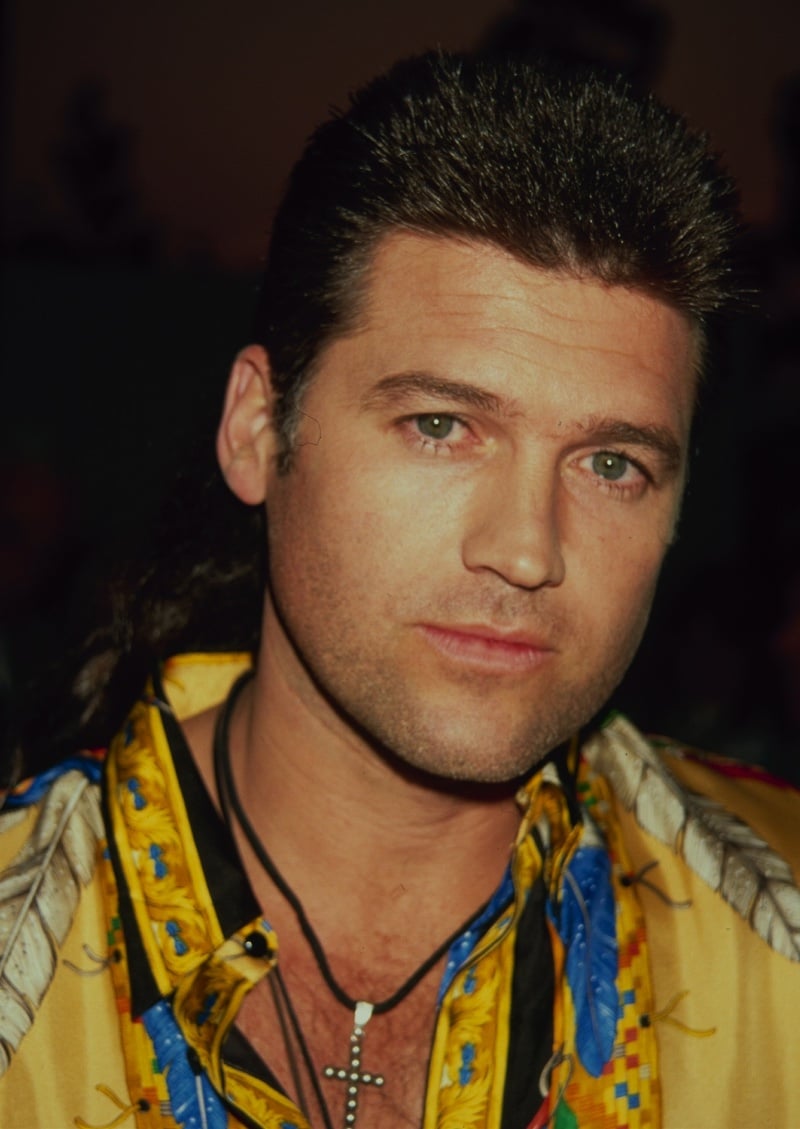 Billy Ray Cyrus mullet 1990