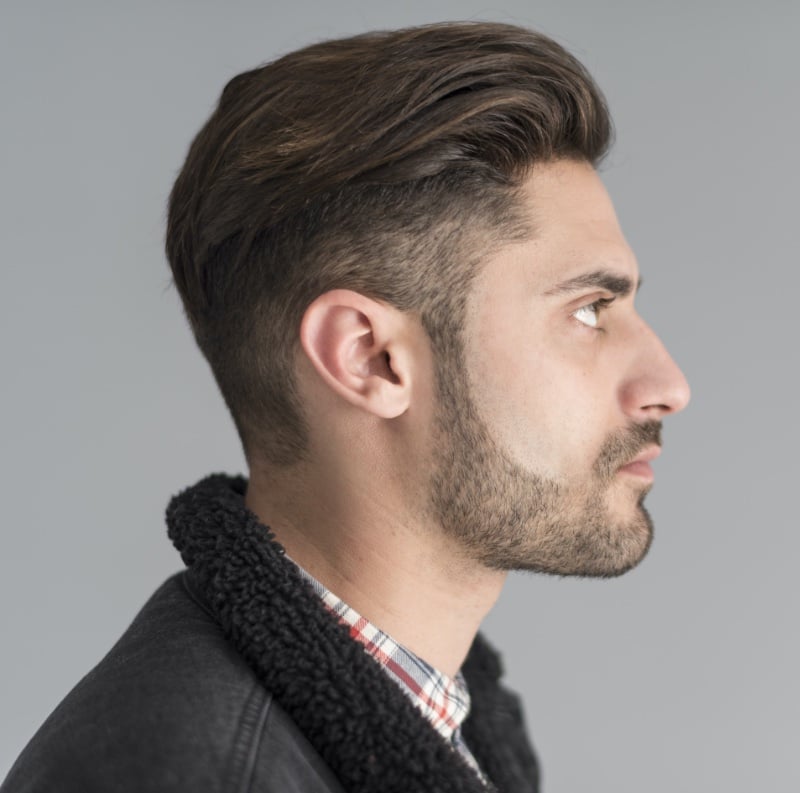 comb over undercut hairstyle
