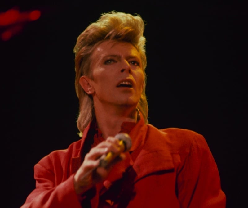 David Bowie mullet 1987
