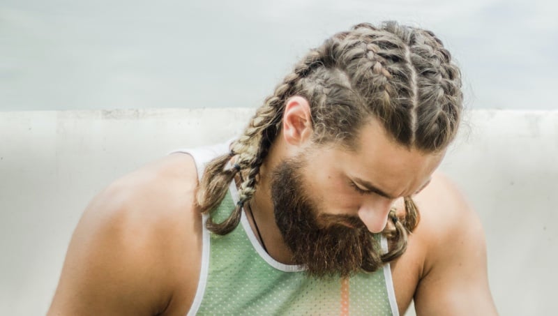French braids men