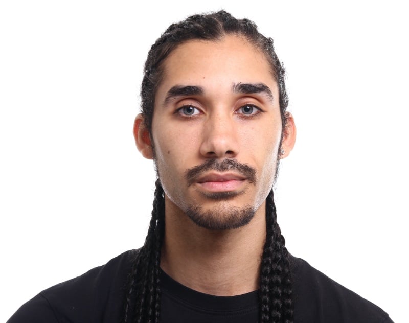 long braids men