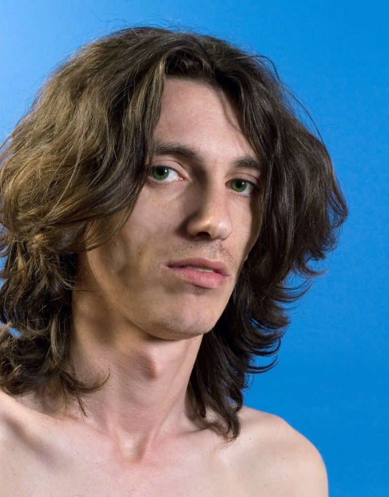 long shag haircut men