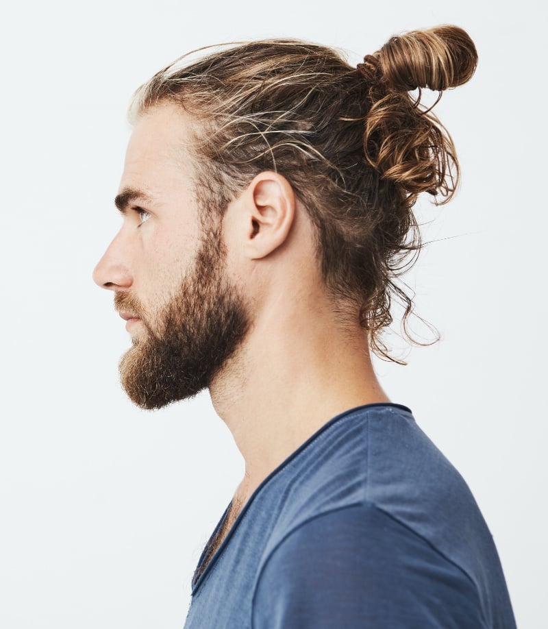 man bun