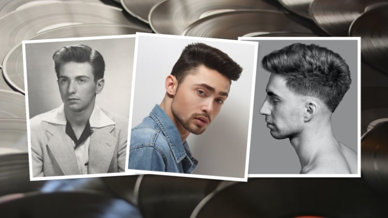 pompadour haircut men