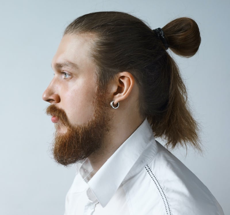 samurai bun men