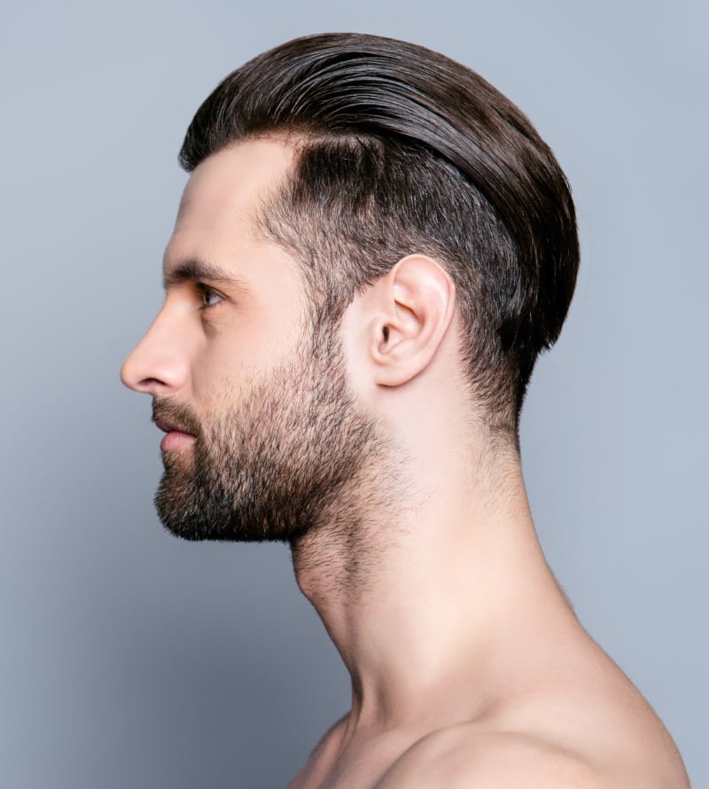 slick back undercut hairstyle