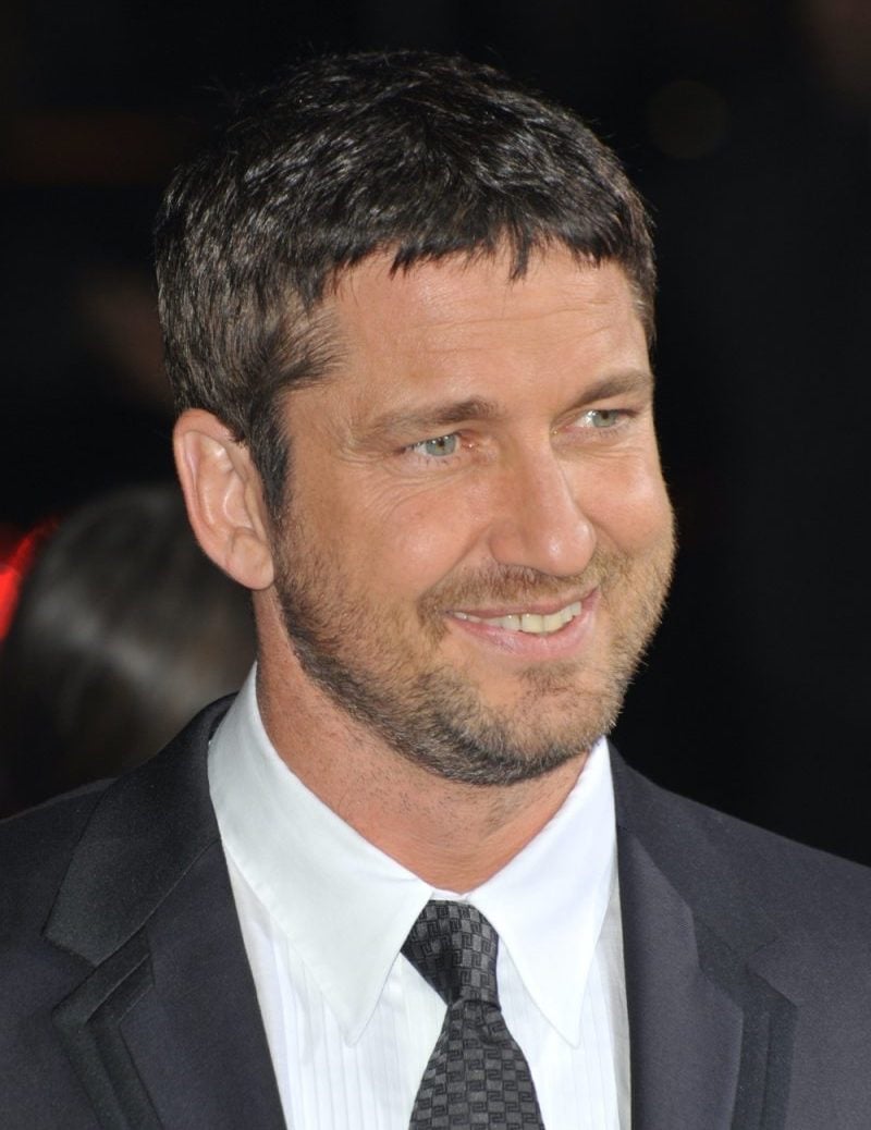 Gerard Butler Caesar cut