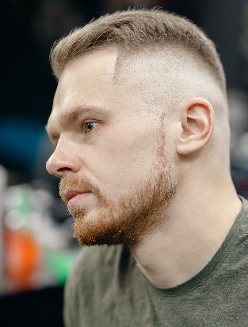high and tight with drop fade