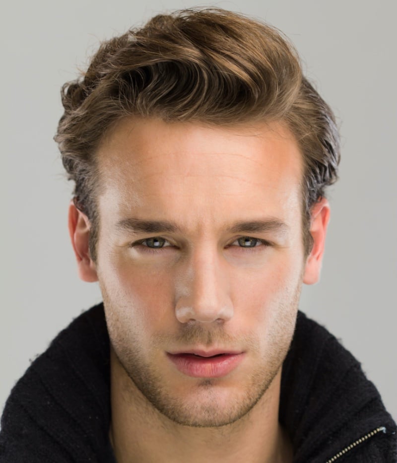 pompadour men