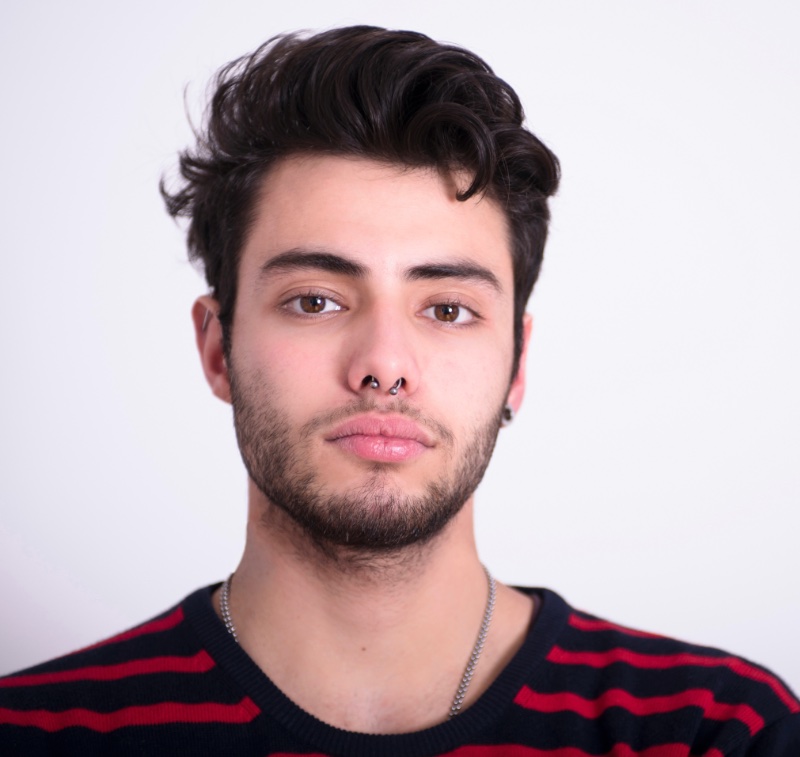 quiff men