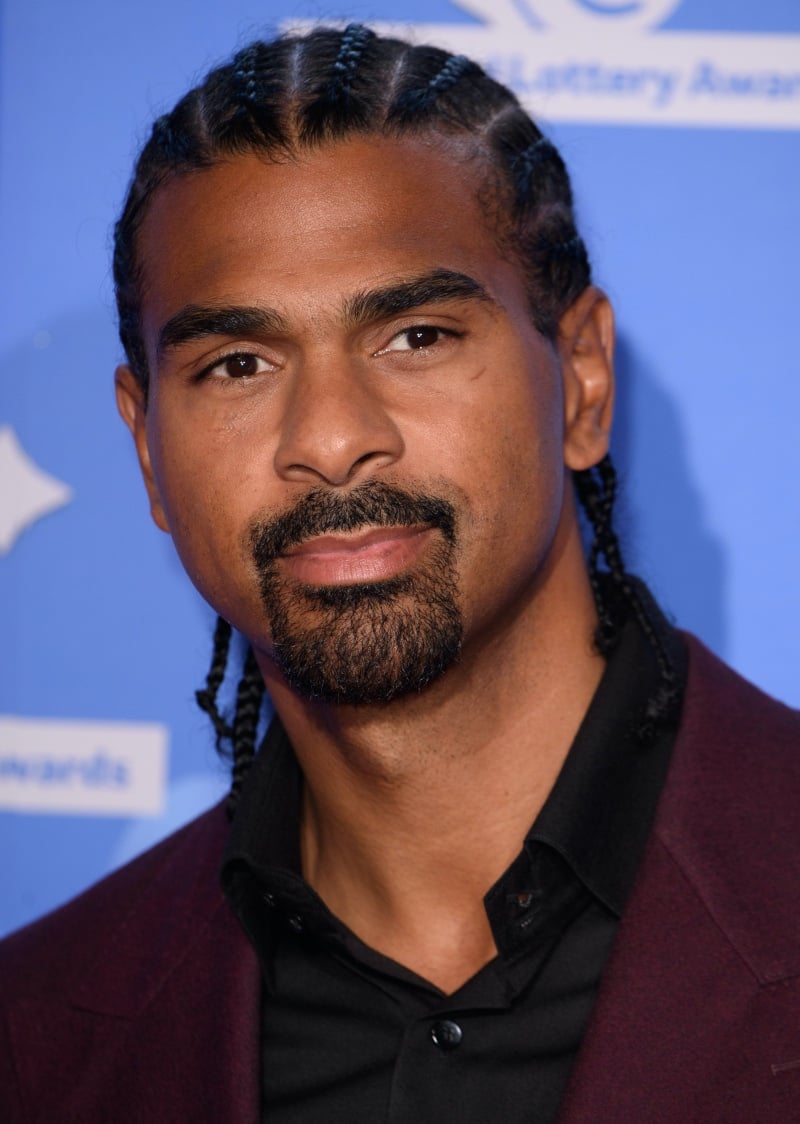 David Haye classic cornrows