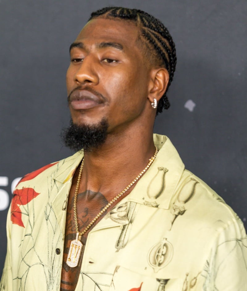 Iman Shumpert cornrow designs