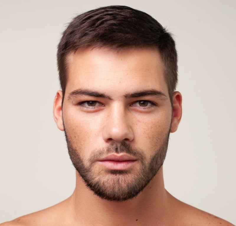 long crew cut men