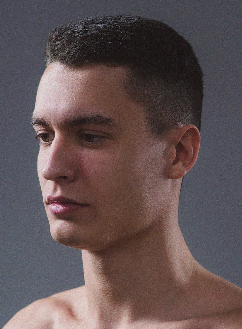 crew cut taper fade