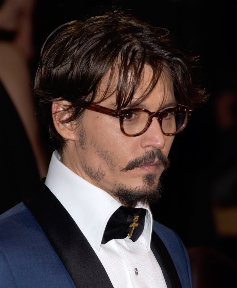 French fork beard Johnny Depp
