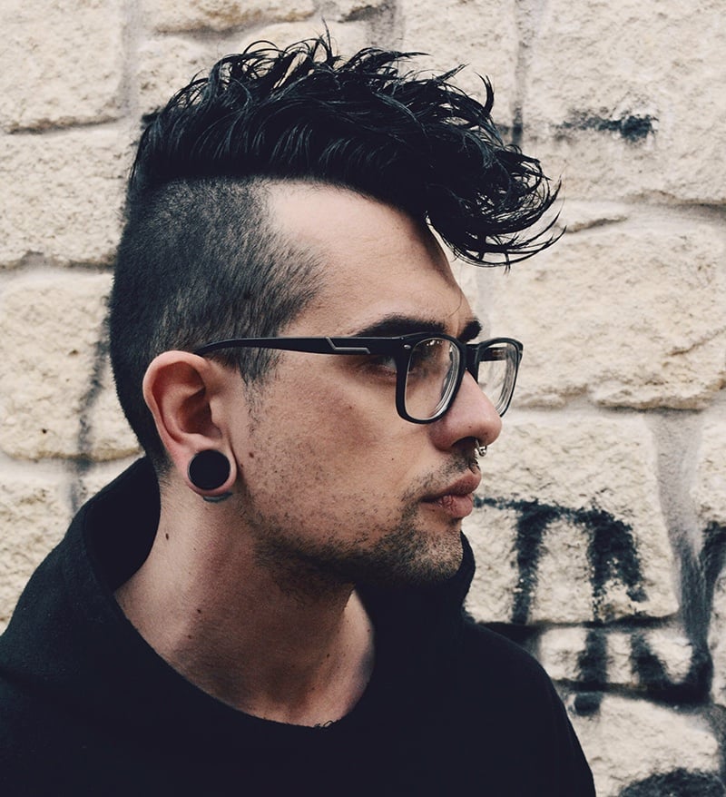 long forward mohawk men