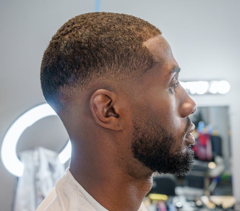 low fade haircut