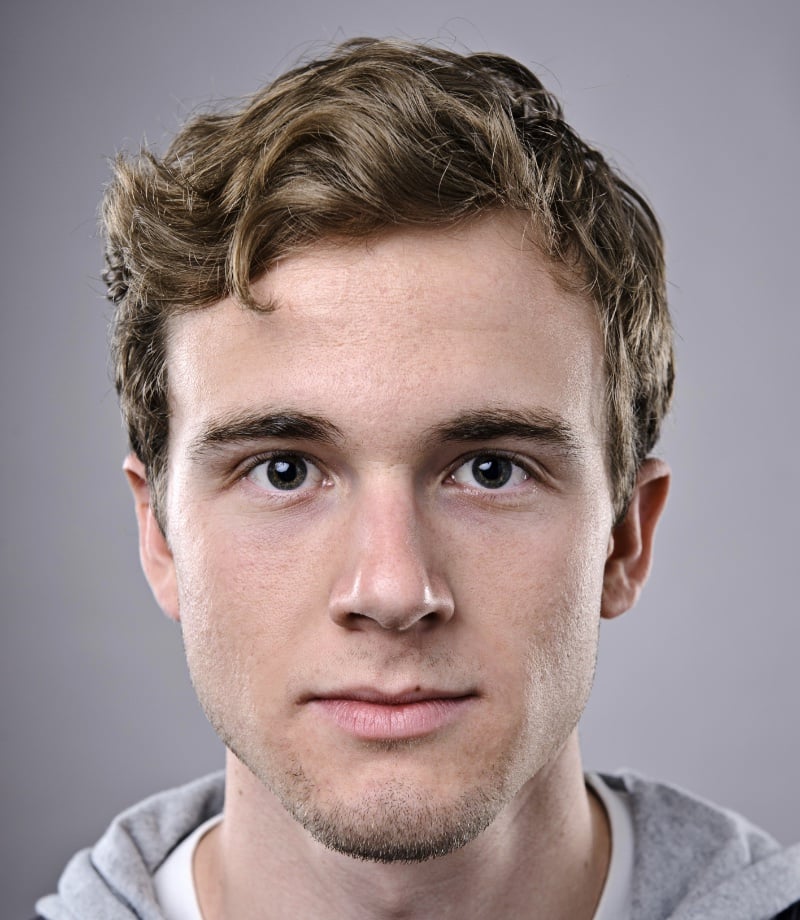 wavy crew cut